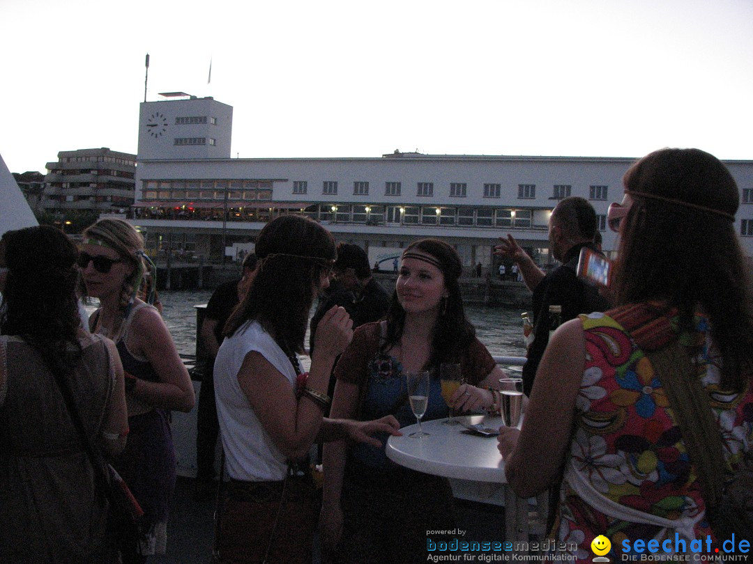 Partyschiff: FLOWER-POWER: Friedrichshafen am Bodensee, 18.08.2012