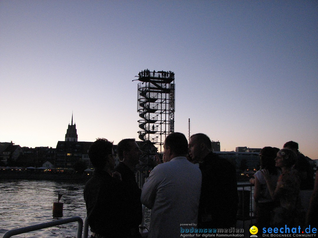 Partyschiff: FLOWER-POWER: Friedrichshafen am Bodensee, 18.08.2012