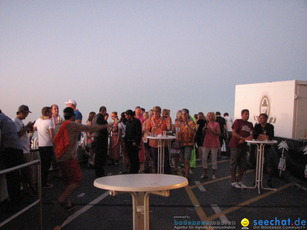 Partyschiff: FLOWER-POWER: Friedrichshafen am Bodensee, 18.08.2012