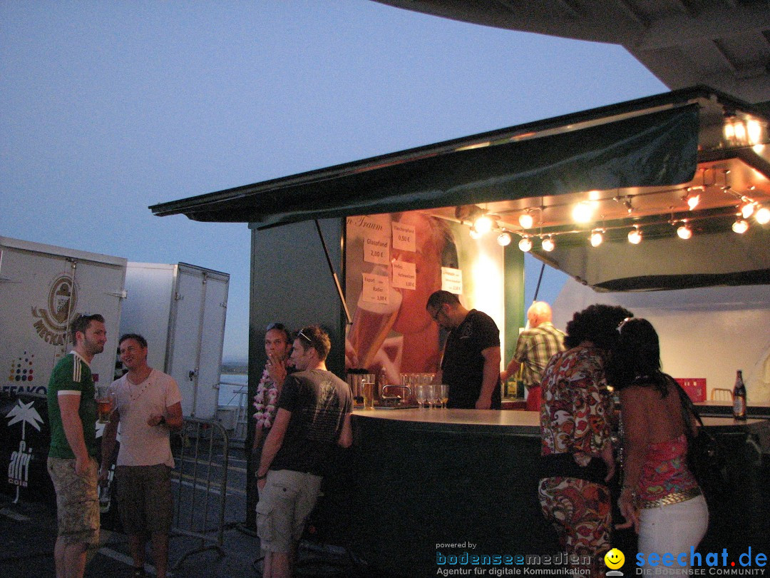 Partyschiff: FLOWER-POWER: Friedrichshafen am Bodensee, 18.08.2012