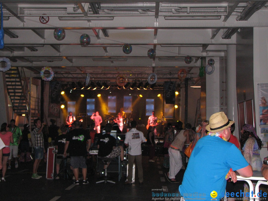 Partyschiff: FLOWER-POWER: Friedrichshafen am Bodensee, 18.08.2012