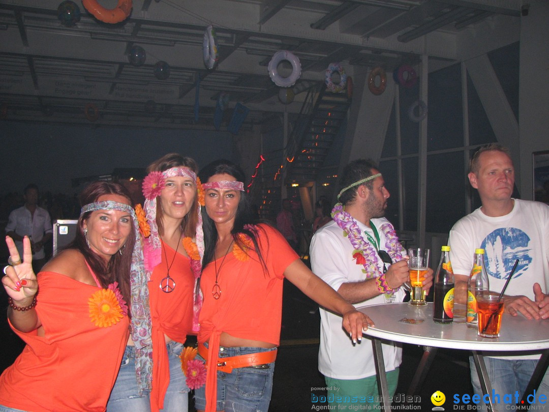 Partyschiff: FLOWER-POWER: Friedrichshafen am Bodensee, 18.08.2012