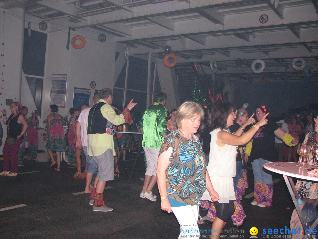 Partyschiff: FLOWER-POWER: Friedrichshafen am Bodensee, 18.08.2012