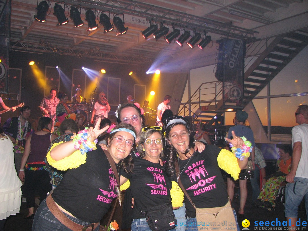 Partyschiff: FLOWER-POWER: Friedrichshafen am Bodensee, 18.08.2012