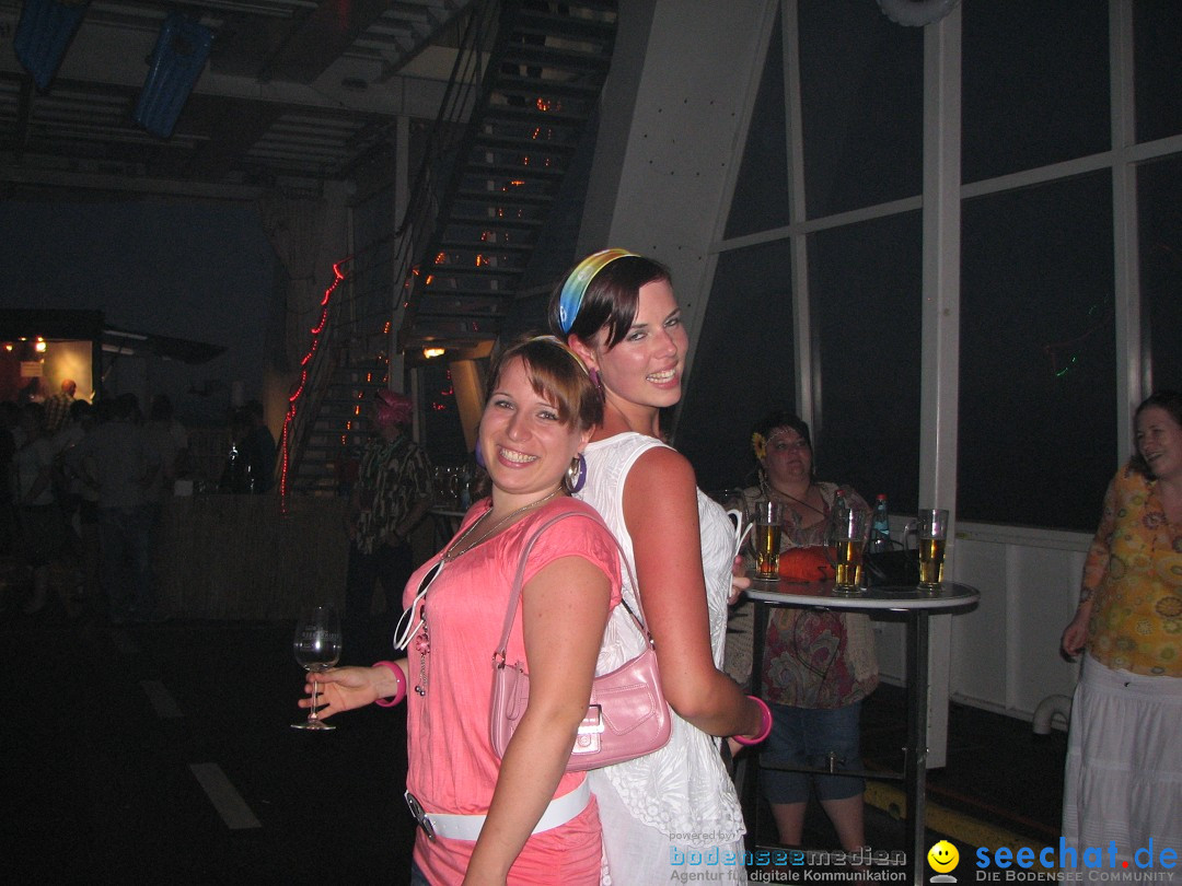 Partyschiff: FLOWER-POWER: Friedrichshafen am Bodensee, 18.08.2012