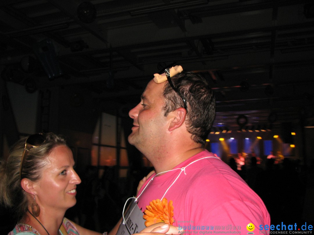 Partyschiff: FLOWER-POWER: Friedrichshafen am Bodensee, 18.08.2012