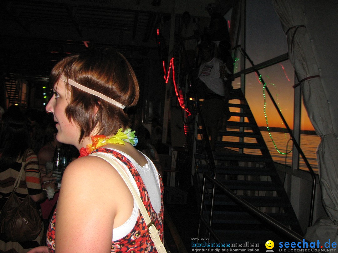 Partyschiff: FLOWER-POWER: Friedrichshafen am Bodensee, 18.08.2012