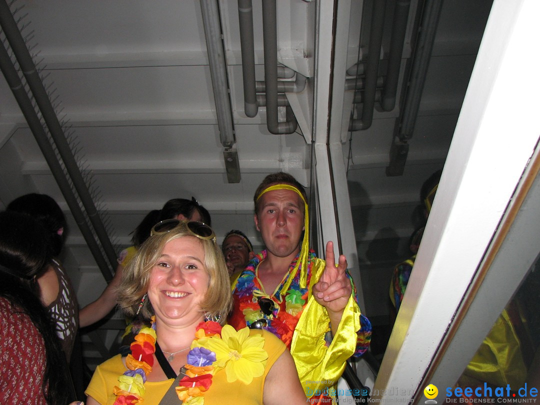 Partyschiff: FLOWER-POWER: Friedrichshafen am Bodensee, 18.08.2012