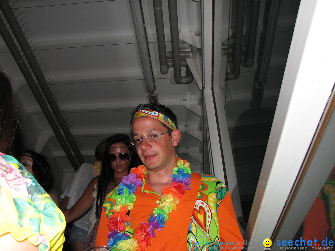 Partyschiff: FLOWER-POWER: Friedrichshafen am Bodensee, 18.08.2012