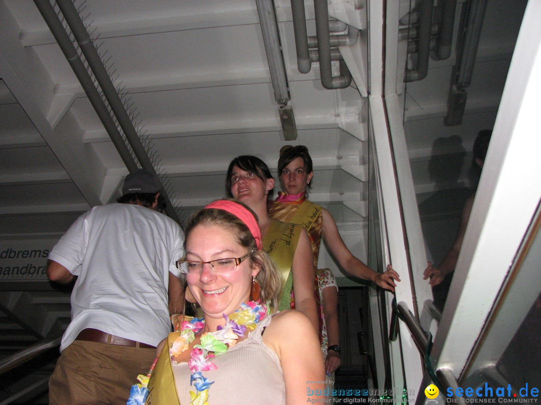 Partyschiff: FLOWER-POWER: Friedrichshafen am Bodensee, 18.08.2012