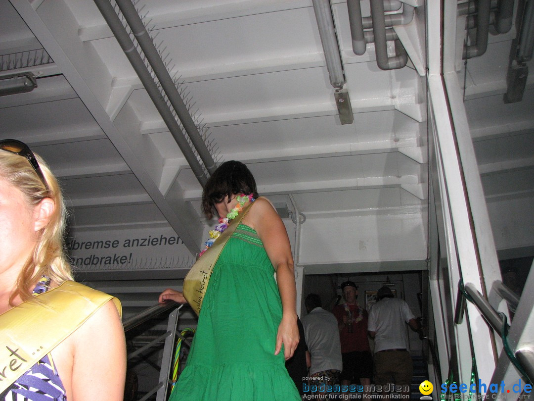 Partyschiff: FLOWER-POWER: Friedrichshafen am Bodensee, 18.08.2012