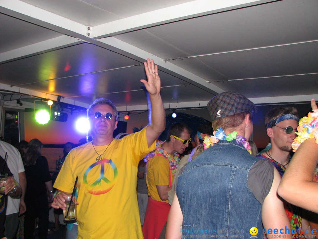 Partyschiff: FLOWER-POWER: Friedrichshafen am Bodensee, 18.08.2012