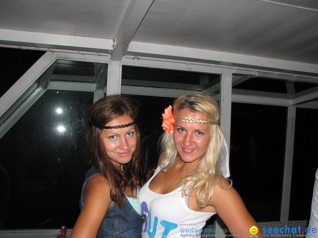 Partyschiff: FLOWER-POWER: Friedrichshafen am Bodensee, 18.08.2012