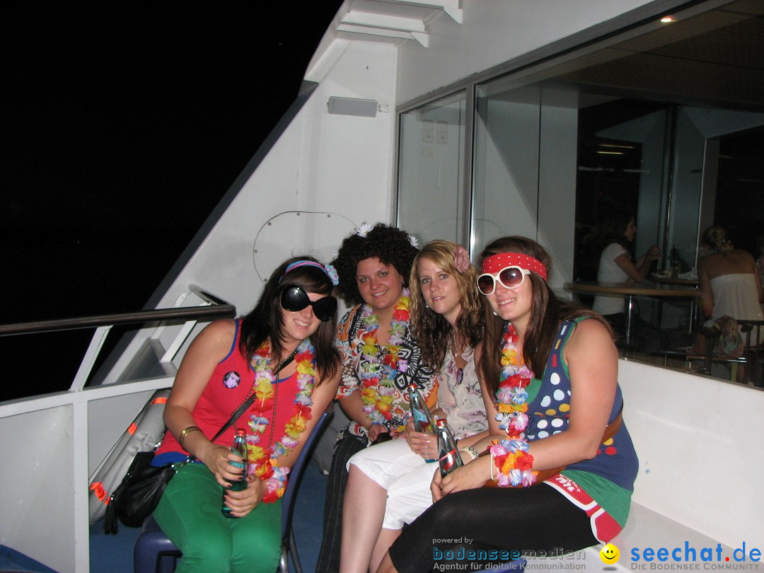 Partyschiff: FLOWER-POWER: Friedrichshafen am Bodensee, 18.08.2012