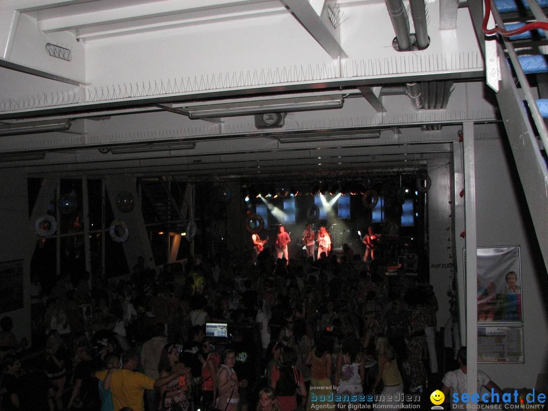 Partyschiff: FLOWER-POWER: Friedrichshafen am Bodensee, 18.08.2012