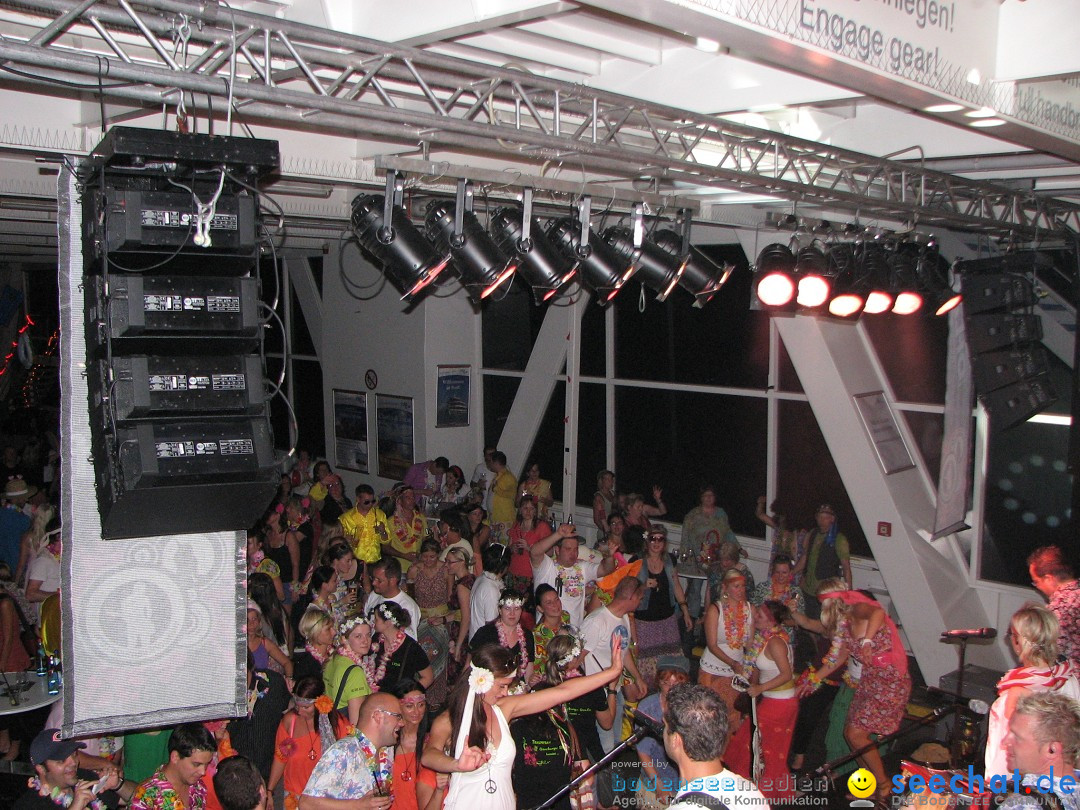 Partyschiff: FLOWER-POWER: Friedrichshafen am Bodensee, 18.08.2012