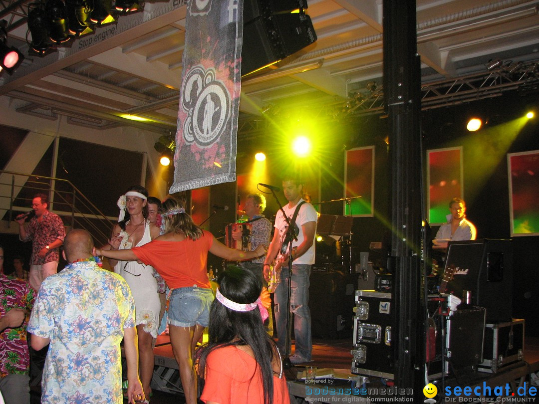 Partyschiff: FLOWER-POWER: Friedrichshafen am Bodensee, 18.08.2012