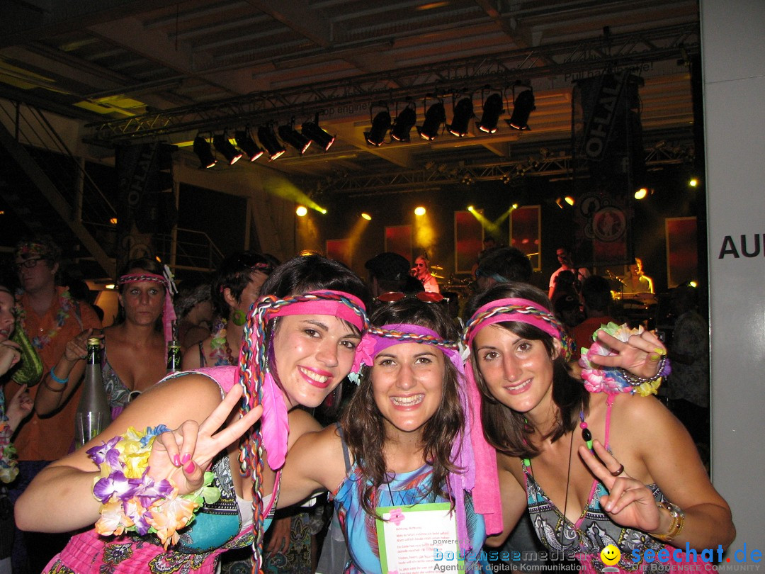 Partyschiff: FLOWER-POWER: Friedrichshafen am Bodensee, 18.08.2012