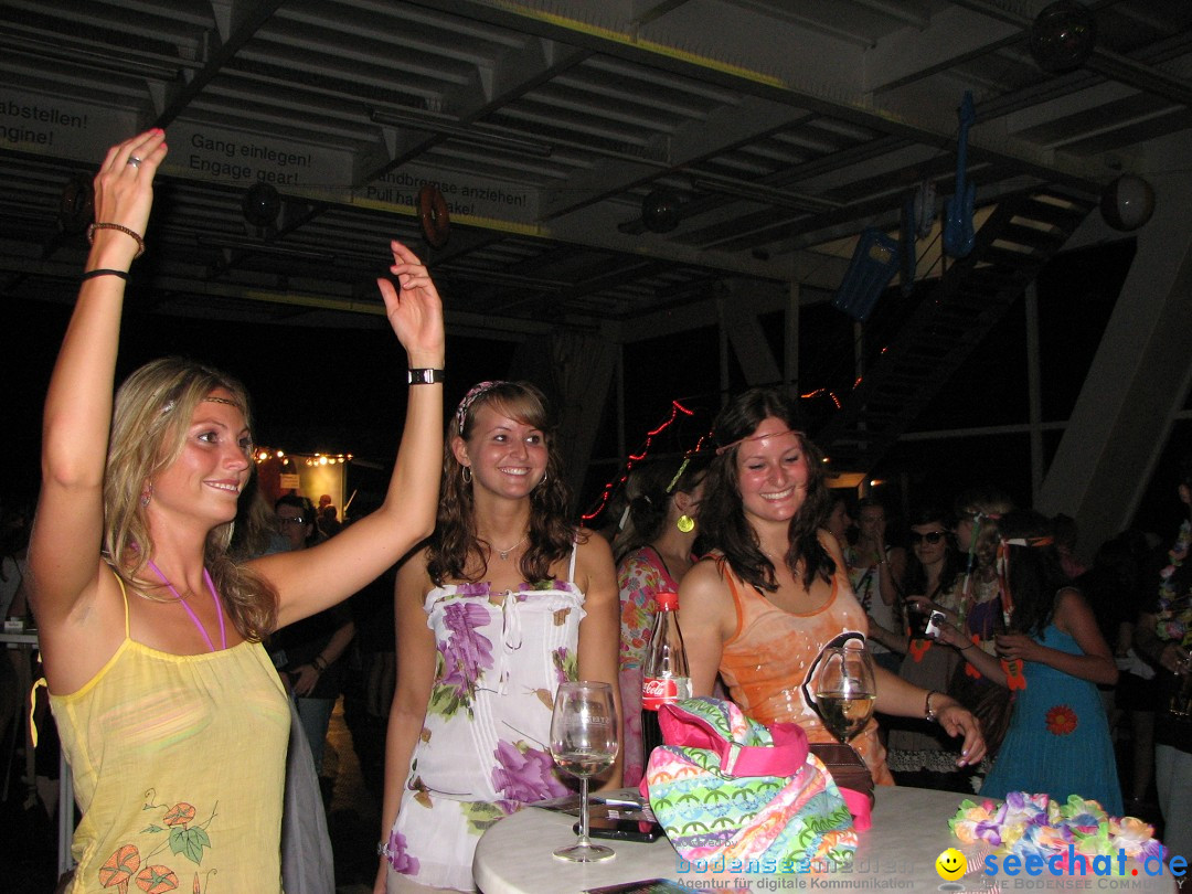 Partyschiff: FLOWER-POWER: Friedrichshafen am Bodensee, 18.08.2012