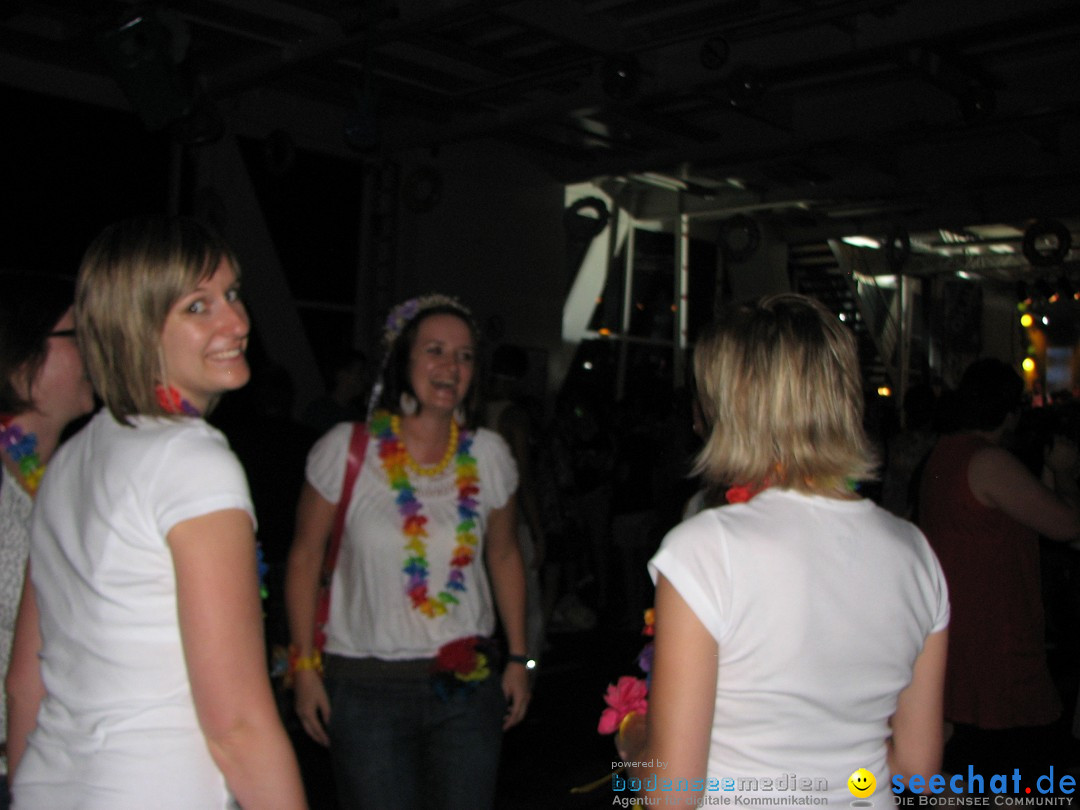 Partyschiff: FLOWER-POWER: Friedrichshafen am Bodensee, 18.08.2012