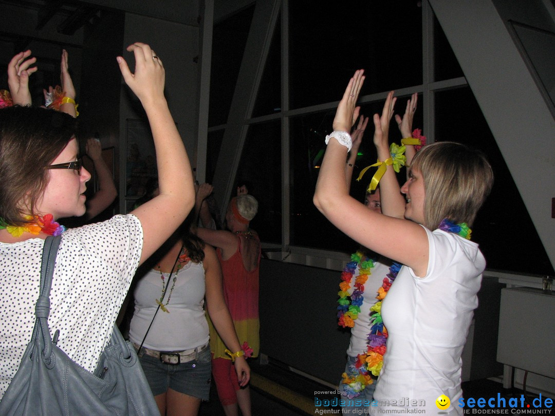 Partyschiff: FLOWER-POWER: Friedrichshafen am Bodensee, 18.08.2012