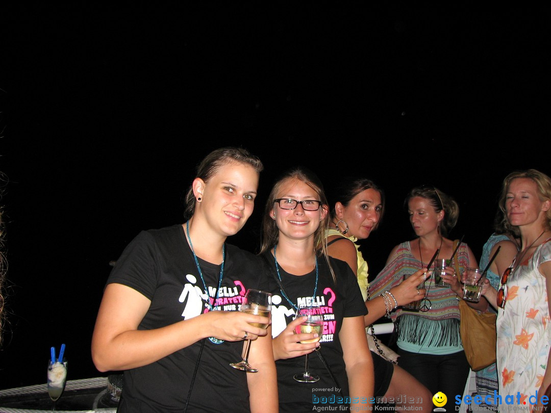 Partyschiff: FLOWER-POWER: Friedrichshafen am Bodensee, 18.08.2012