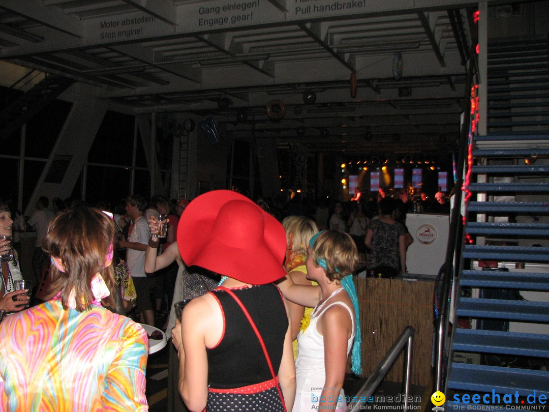 Partyschiff: FLOWER-POWER: Friedrichshafen am Bodensee, 18.08.2012