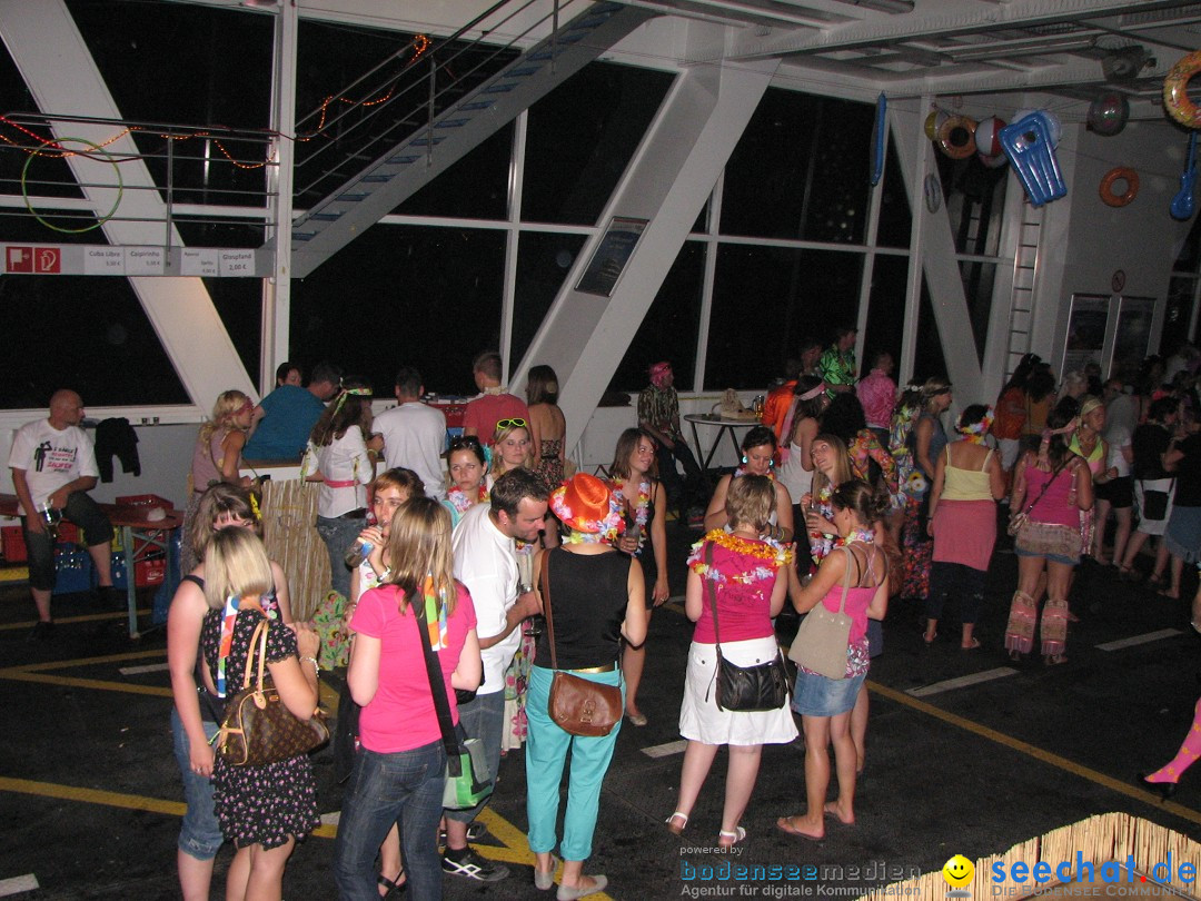 Partyschiff: FLOWER-POWER: Friedrichshafen am Bodensee, 18.08.2012