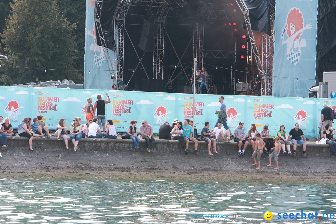 Summerdays Festival: Arbon in der Schweiz, 25.08.2012