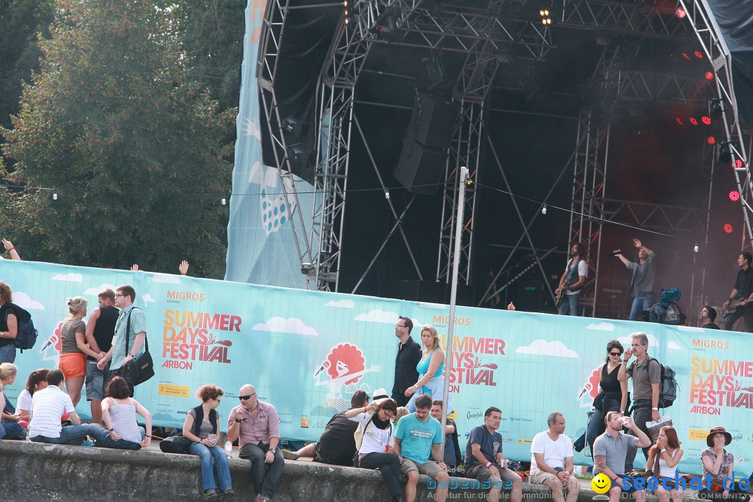 Summerdays Festival: Arbon in der Schweiz, 25.08.2012