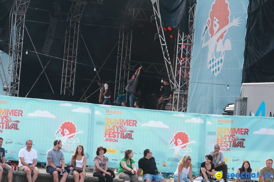 Summerdays Festival: Arbon in der Schweiz, 25.08.2012