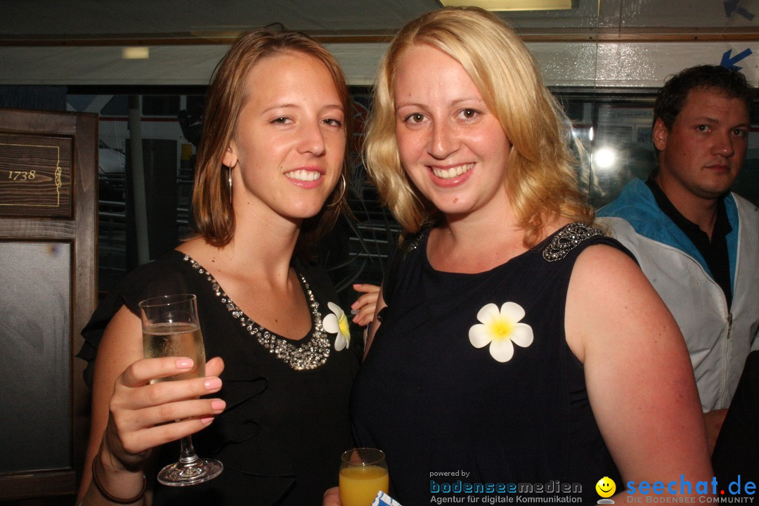 Partyschiff: BLACK-WHITE: Friedrichshafen am Bodensee, 25.08.2012