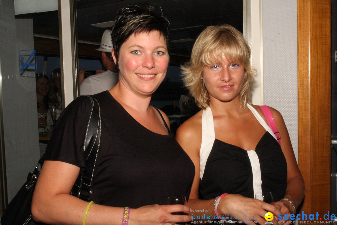 Partyschiff: BLACK-WHITE: Friedrichshafen am Bodensee, 25.08.2012