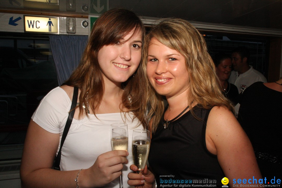 Partyschiff: BLACK-WHITE: Friedrichshafen am Bodensee, 25.08.2012