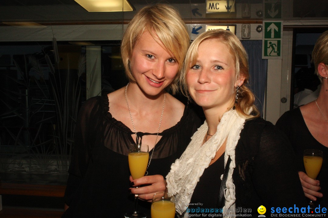 Partyschiff: BLACK-WHITE: Friedrichshafen am Bodensee, 25.08.2012