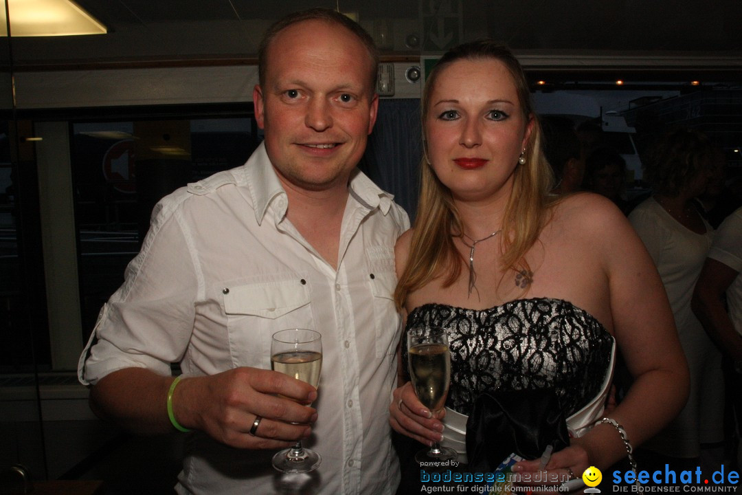 Partyschiff: BLACK-WHITE: Friedrichshafen am Bodensee, 25.08.2012