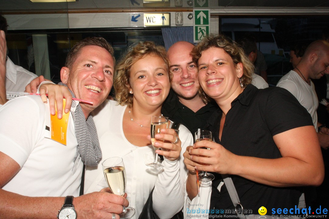 Partyschiff: BLACK-WHITE: Friedrichshafen am Bodensee, 25.08.2012