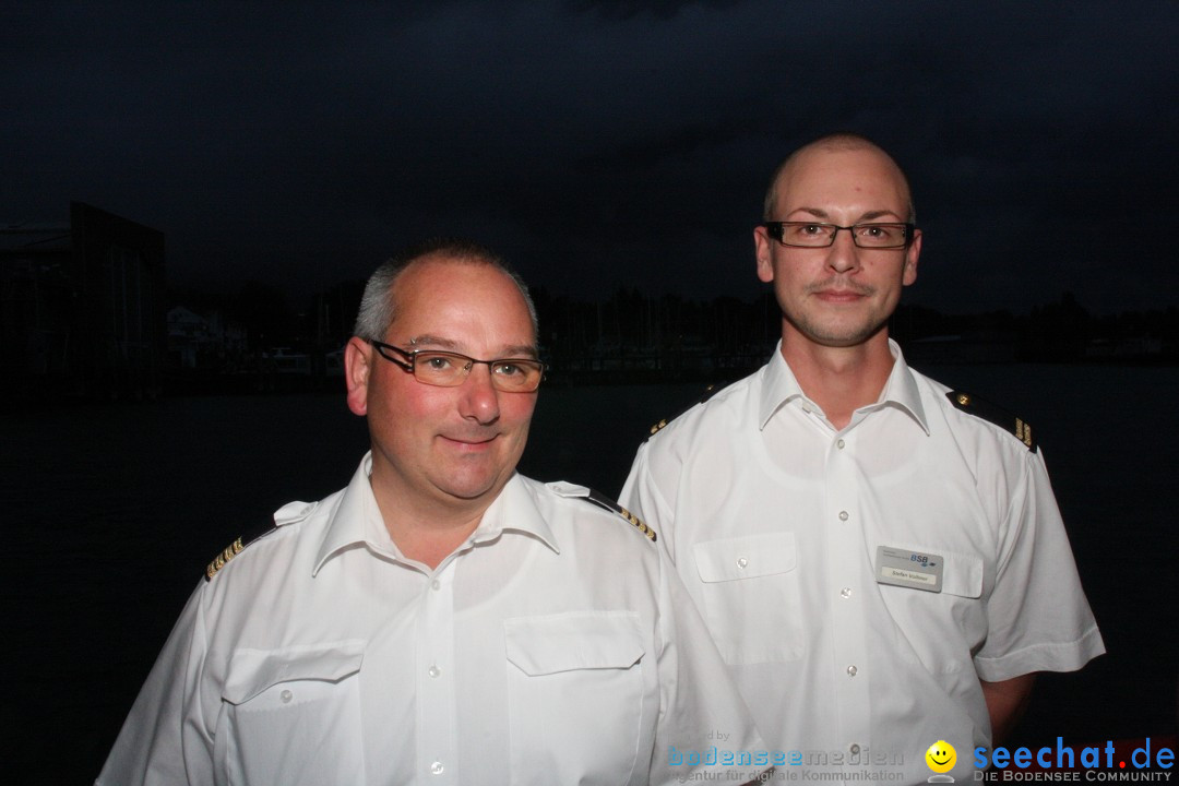 Partyschiff: BLACK-WHITE: Friedrichshafen am Bodensee, 25.08.2012