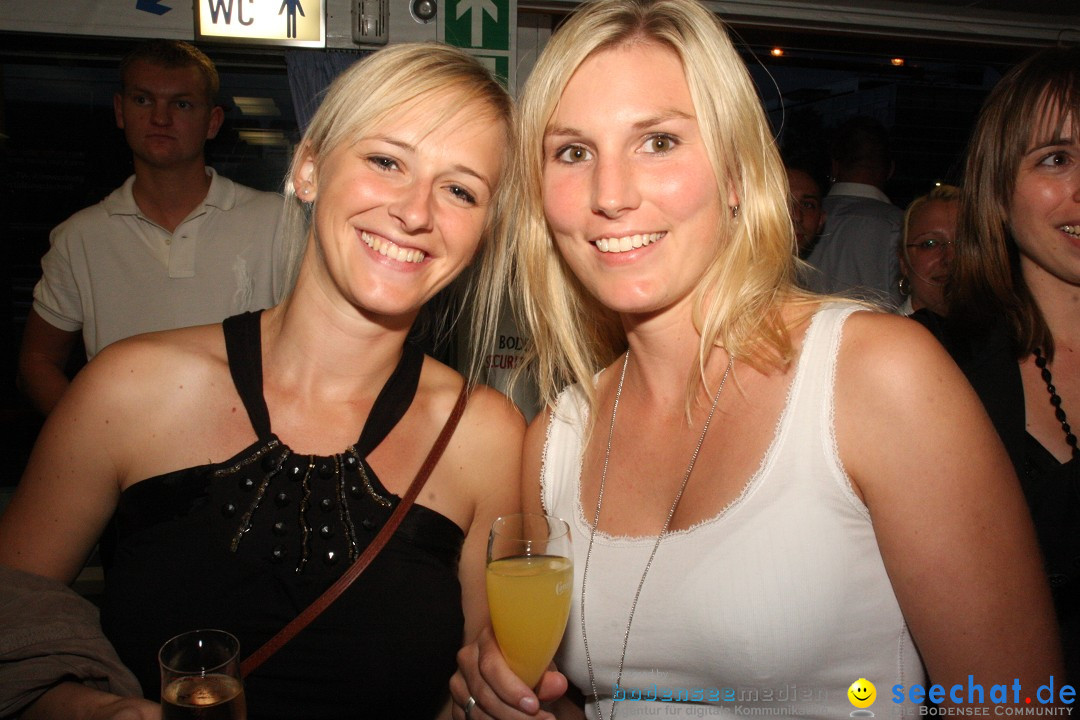 Partyschiff: BLACK-WHITE: Friedrichshafen am Bodensee, 25.08.2012