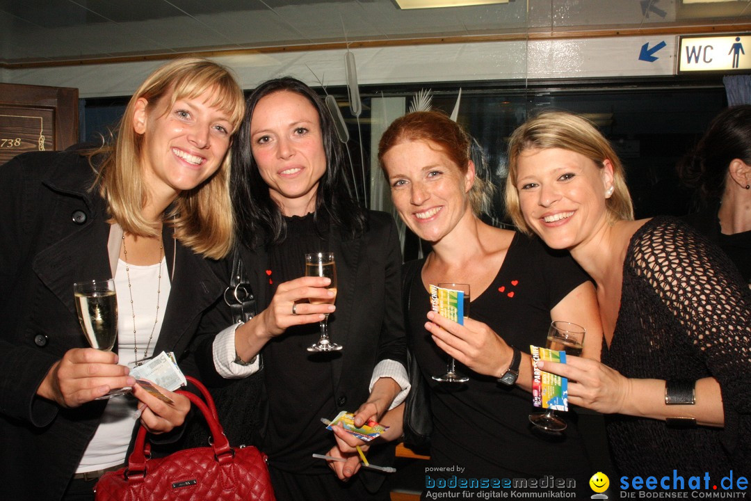 Partyschiff: BLACK-WHITE: Friedrichshafen am Bodensee, 25.08.2012