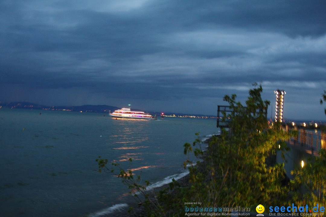 Partyschiff: BLACK-WHITE: Friedrichshafen am Bodensee, 25.08.2012