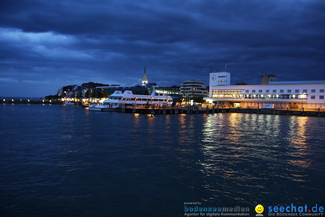 Partyschiff: BLACK-WHITE: Friedrichshafen am Bodensee, 25.08.2012