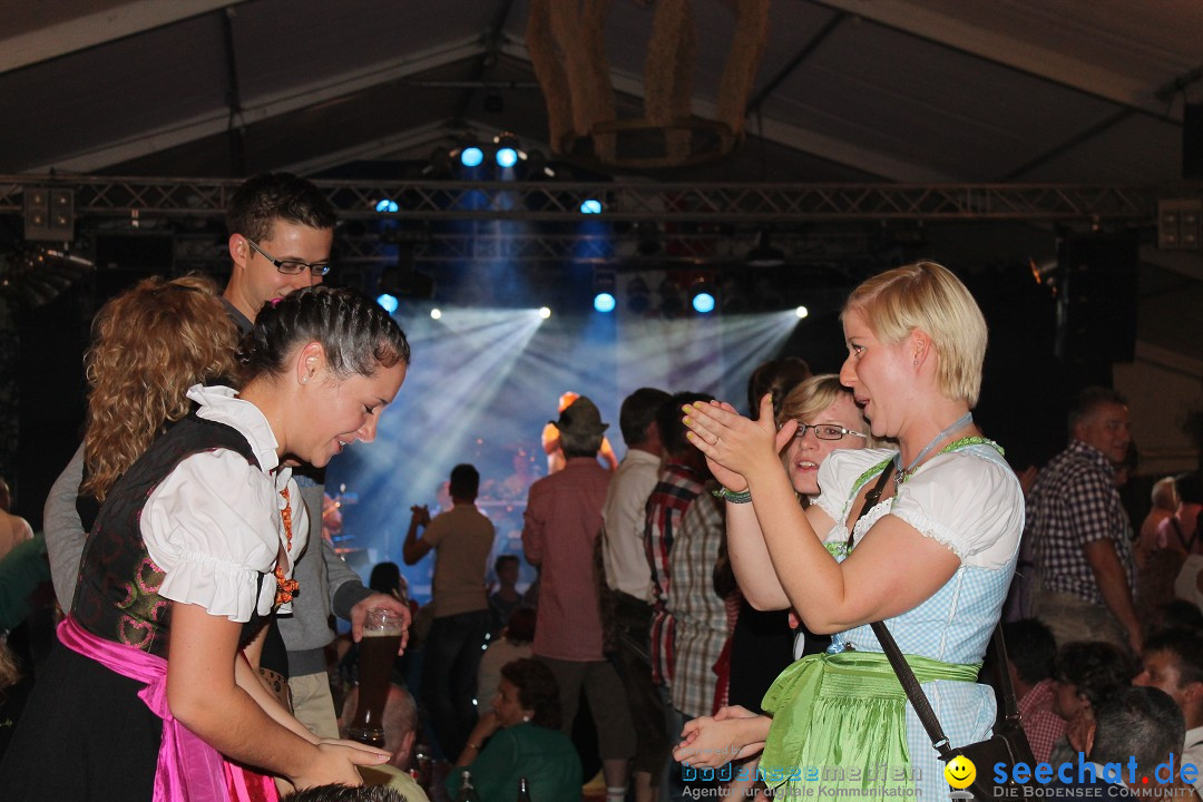 Sichelhenke mit HERZ-ASS: Bohlingen am Bodensee, 27.08.2012