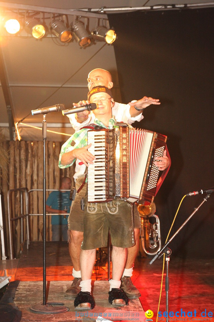 Sichelhenke mit HERZ-ASS: Bohlingen am Bodensee, 27.08.2012