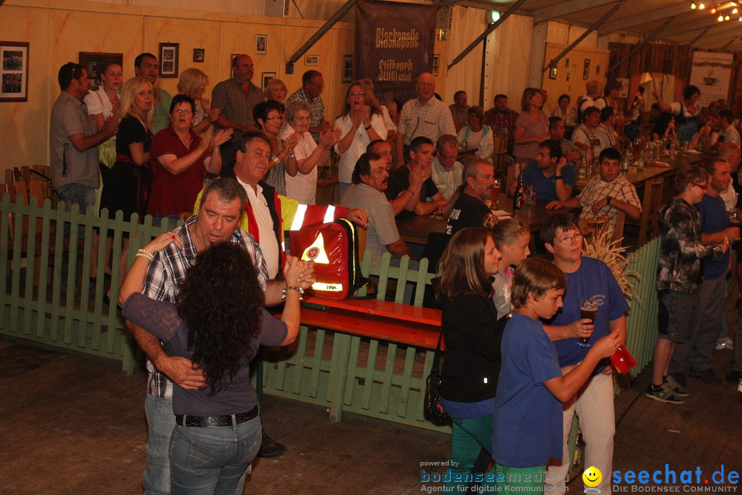 Sichelhenke mit HERZ-ASS: Bohlingen am Bodensee, 27.08.2012