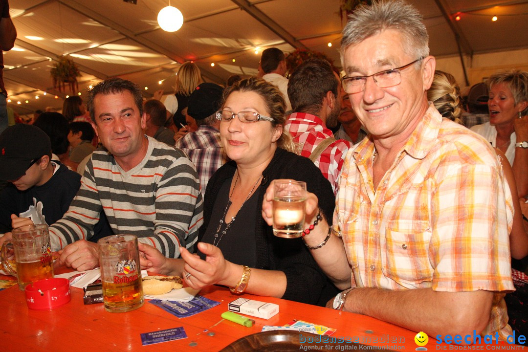 Sichelhenke mit HERZ-ASS: Bohlingen am Bodensee, 27.08.2012