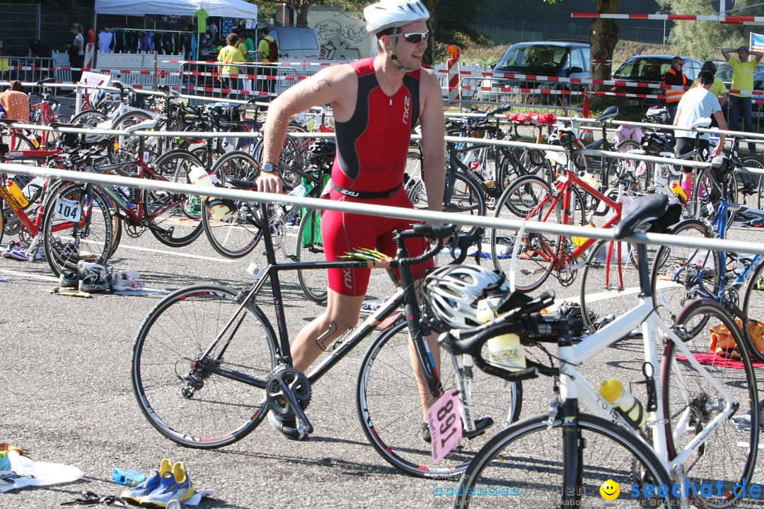 28. Stockacher Triathlon: Stockach am Bodensee, 08.09.2012