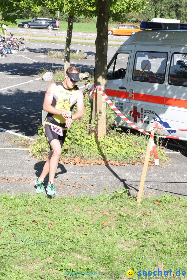 28. Stockacher Triathlon: Stockach am Bodensee, 08.09.2012