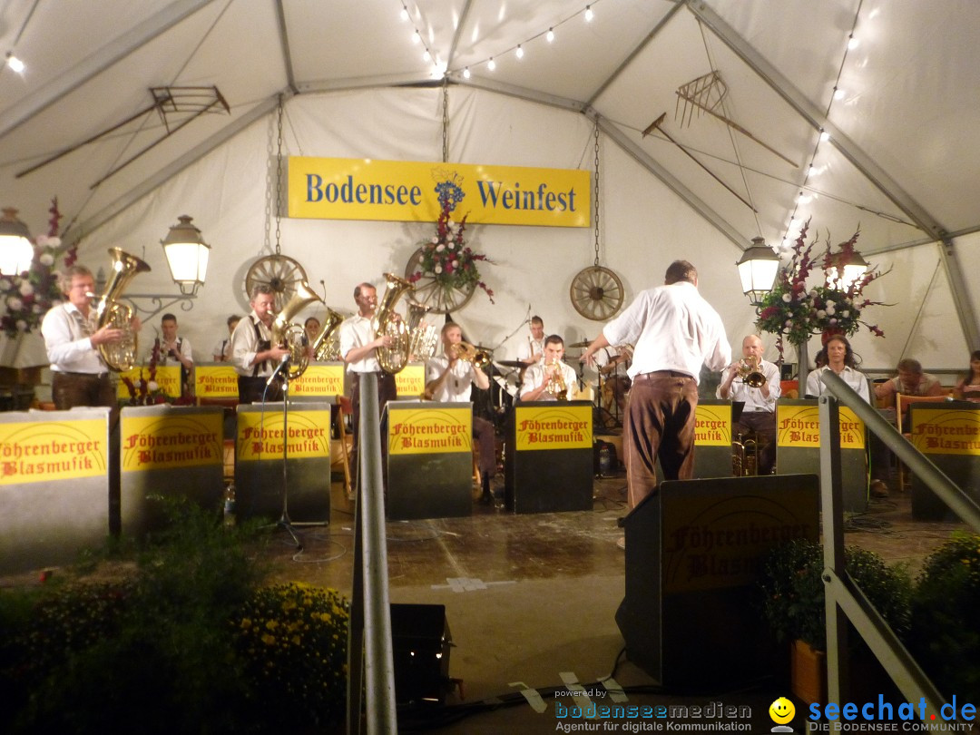 38. Bodensee-Weinfest: Meersburg am Bodensee, 08.09.2012