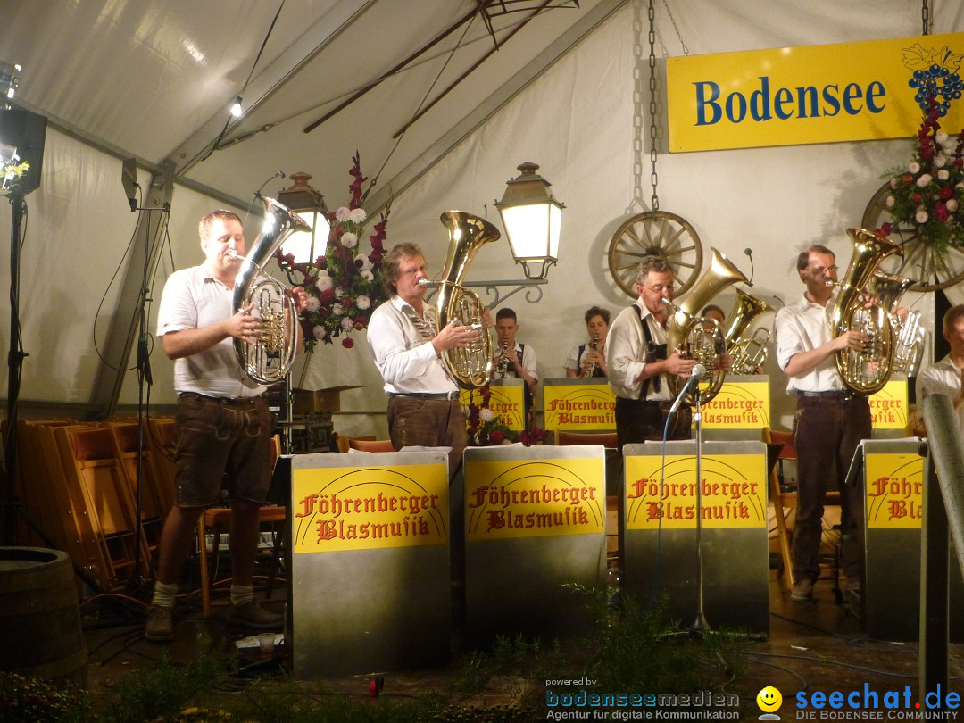 38. Bodensee-Weinfest: Meersburg am Bodensee, 08.09.2012